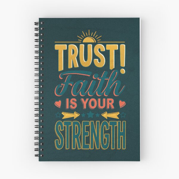 Item preview, Trust! Faith Is Your Strength - Distressed Vintage - Motivational Quote designed and sold by Juka-Arts-CC.
