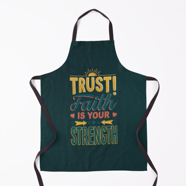 Item preview, Trust! Faith Is Your Strength - Distressed Vintage - Motivational Quote designed and sold by Juka-Arts-CC.
