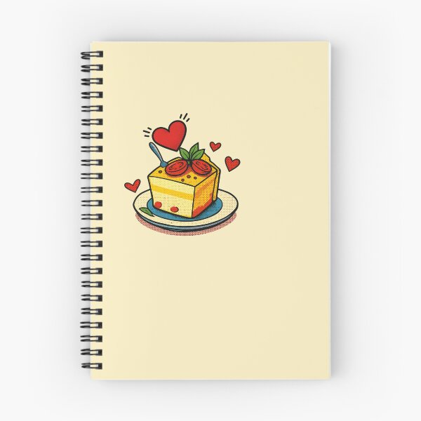 Item preview, Cassata Siciliana | Pop art love Dessert Illustration designed and sold by A little more Whirl.