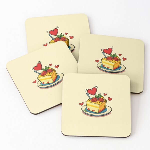 Item preview, Cassata Siciliana | Pop art love Dessert Illustration designed and sold by A little more Whirl.