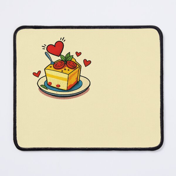 Item preview, Cassata Siciliana | Pop art love Dessert Illustration designed and sold by A little more Whirl.