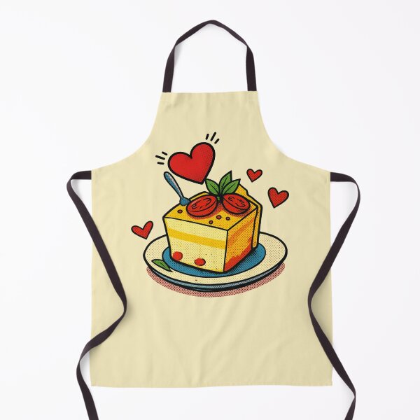 Item preview, Cassata Siciliana | Pop art love Dessert Illustration designed and sold by A little more Whirl.