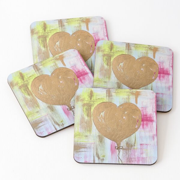 Item preview, GOLDEN HEART | oil painting style| Unique ART Design | Romantic pop art | Glamour Style designed and sold by BlueberrySwan.