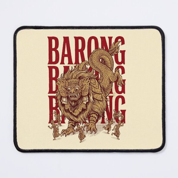 Item preview, Retro Pop Art Barong Naga Mythical Art designed and sold by DuckOddity.