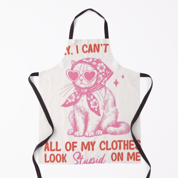 Item preview, Funny Fashion Cat – Clothes Look Stupid Meme designed and sold by Pink Chaos Club.