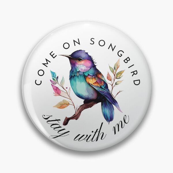 Item preview, Songbird sticker from The Songbird by Carrie Cotten designed and sold by Author Carrie Cotten.