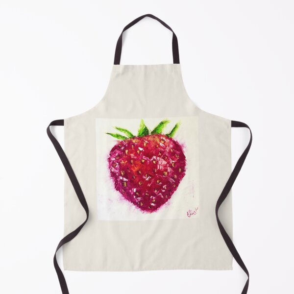 Item preview, STRAWBERRY | Strawberry Art | Oil Painting | Fresh Fruit Design | Summer Aesthetic | Cute Food ART designed and sold by BlueberrySwan.