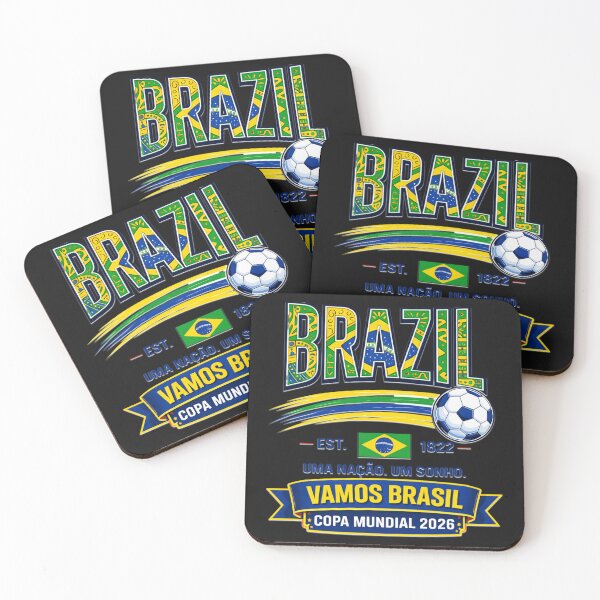 Item preview, Brazilian Football Supporter Established 1822 designed and sold by Tsugraf Designs.