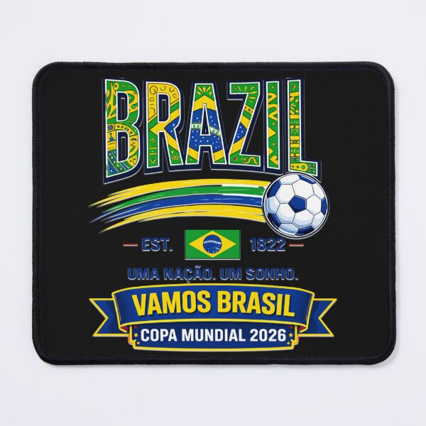 Item preview, Brazilian Football Supporter Established 1822 designed and sold by Tsugraf Designs.