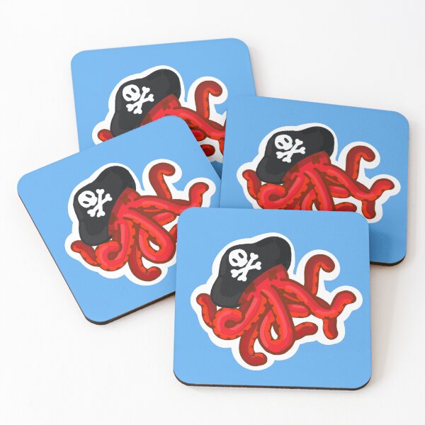 Item preview, Pirate Oscar the octopus  designed and sold by Jaydennaylor.