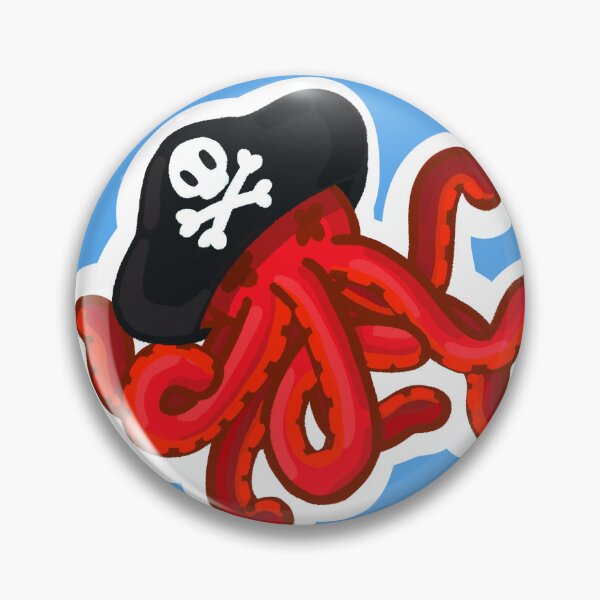 Item preview, Pirate Oscar the octopus  designed and sold by Jaydennaylor.