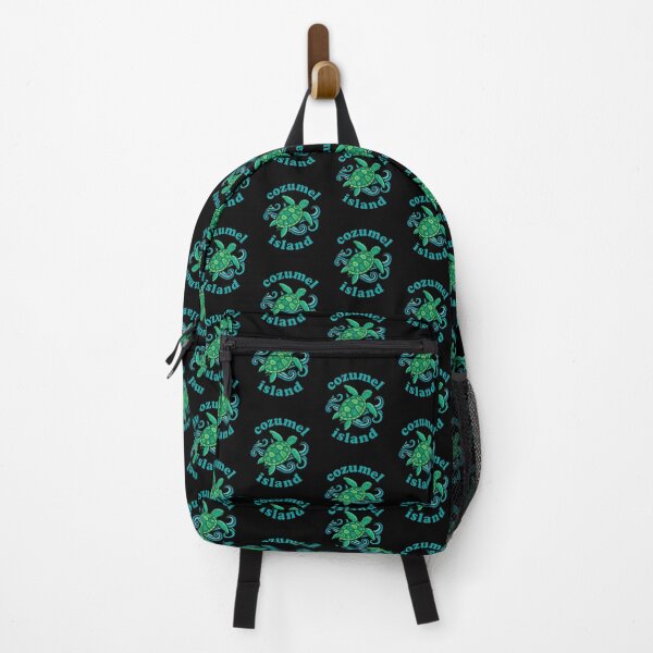 Item preview, Retro Flat Cozumel Turtle Island Art designed and sold by DuckOddity.