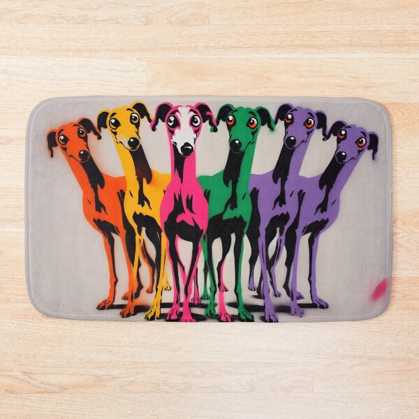 Item preview, GALOGO - Street Variations No.27 - Silly Galgo Group No.2 designed and sold by GALOGO – Art for Sighthounds & Animal Welfare.