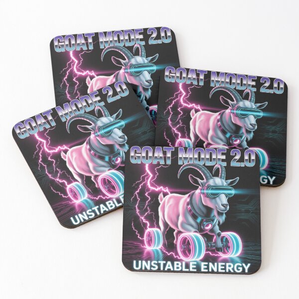 Item preview, Goat Mode 2.0 Unstable Energy Design designed and sold by MaduroStyling.
