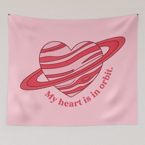 Item preview, My heart is in orbit designed and sold by ArteDelCine.