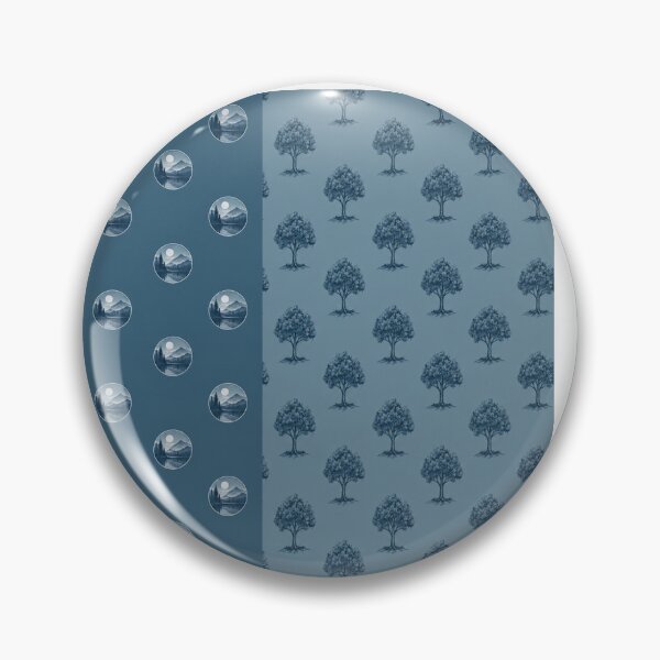 Item preview, Nature Pattern Forest & Mountain Seamless Design designed and sold by Hookesmode.