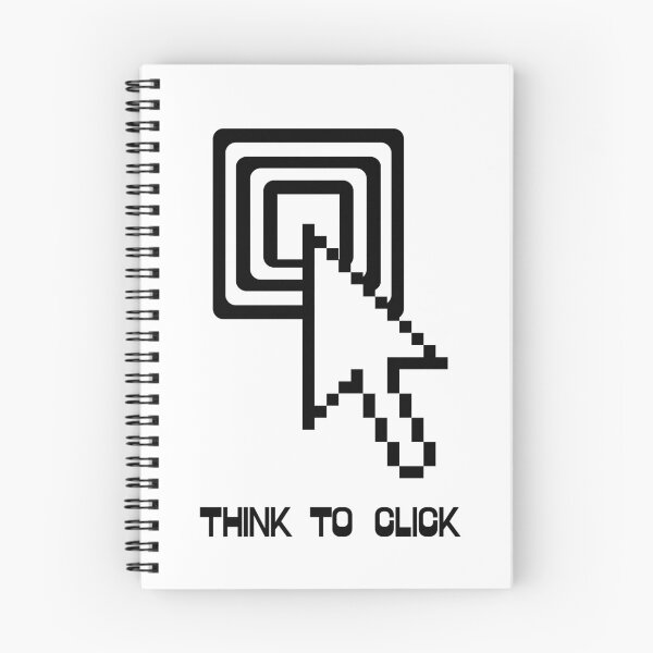 Item preview, Retro Pixel Cursor Think To Click Tech Design designed and sold by some peace.