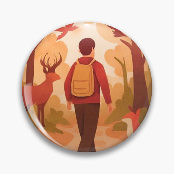 Item preview, Little Forest Explorer – Cute Nature Illustration designed and sold by DervoTeck2767.