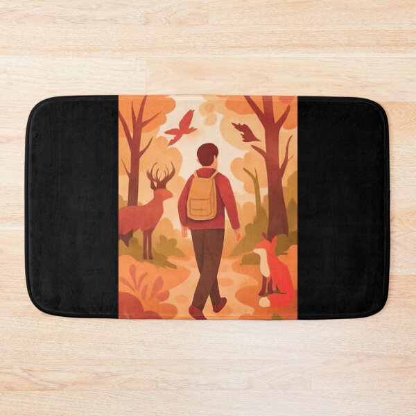 Item preview, Little Forest Explorer – Cute Nature Illustration designed and sold by DervoTeck2767.