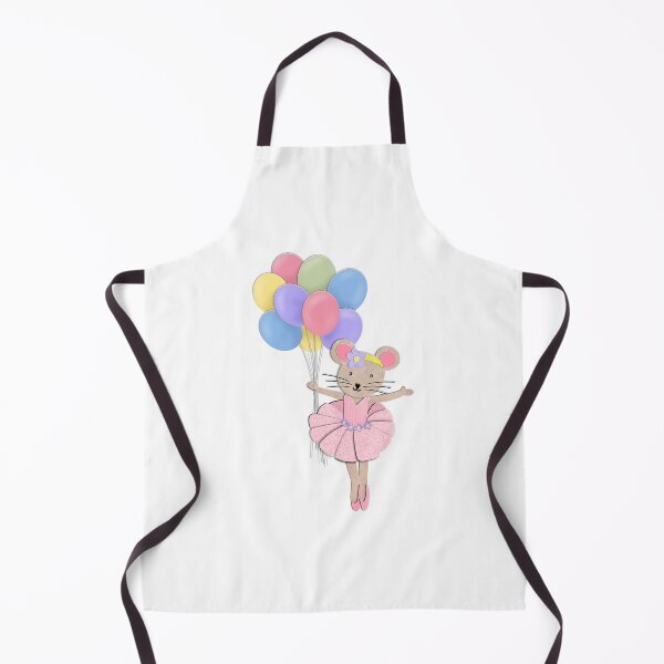 Item preview, Ballerina mouse with balloons designed and sold by IsobelStudio.