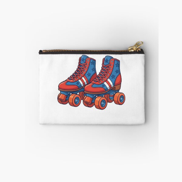 Item preview, Retro Red White and Blue Roller Skates designed and sold by Andersong.