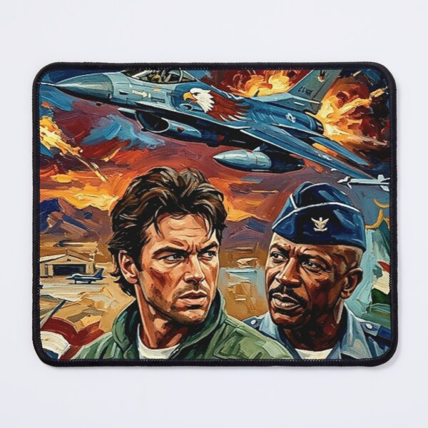 Item preview, The Mission. The Mentor. The Eagle. – Iron Eagle Fine Art Print designed and sold by Art's Diner.