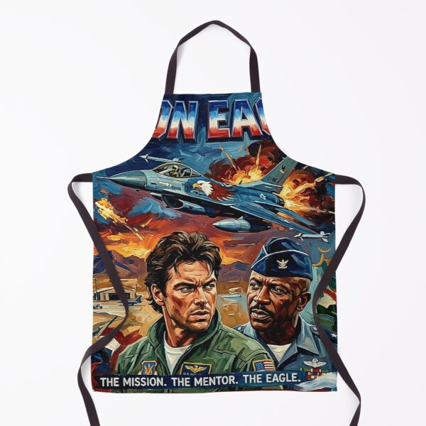Item preview, The Mission. The Mentor. The Eagle. – Iron Eagle Fine Art Print designed and sold by Art's Diner.