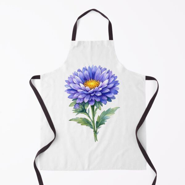 Item preview, Watercolor Purple Aster Flower designed and sold by silviaol.