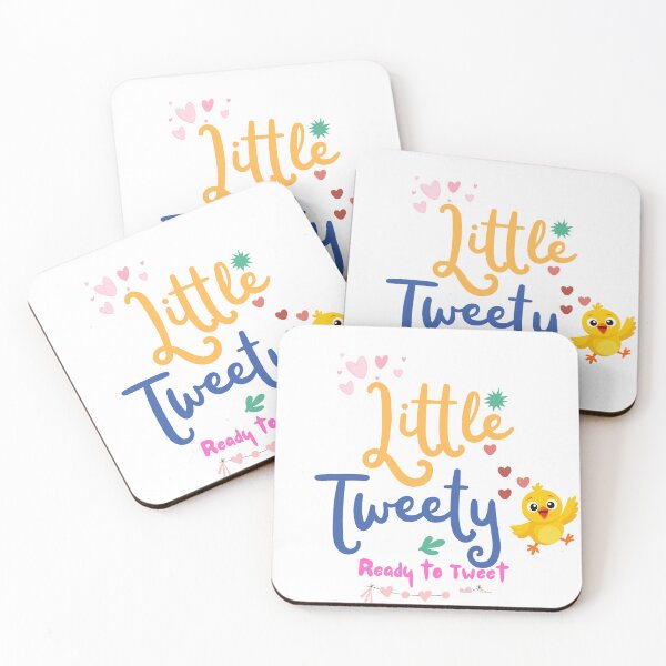 Item preview, Cute Bird with a little slogan Little Tweety ready to tweet  designed and sold by ShipDrop.