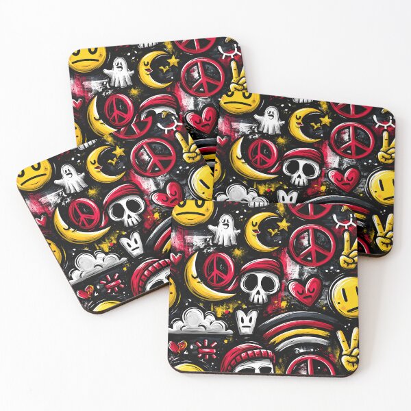 Item preview, Crazy Graffiti Pattern 12 designed and sold by Gypsykiss.