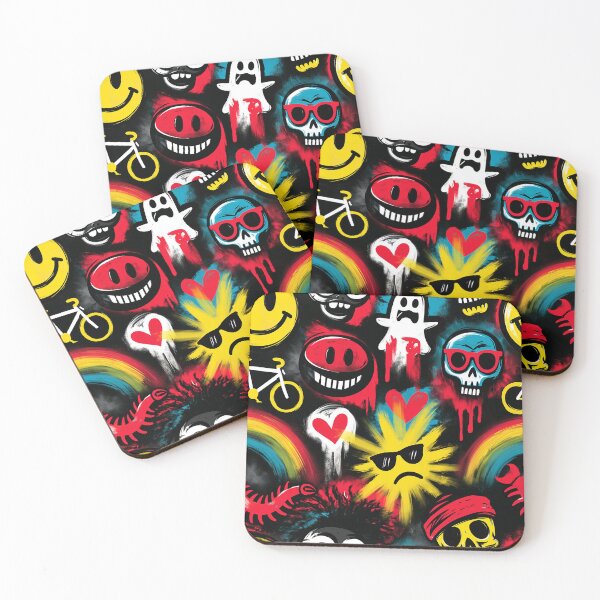 Item preview, Crazy Graffiti Pattern 14 designed and sold by Gypsykiss.