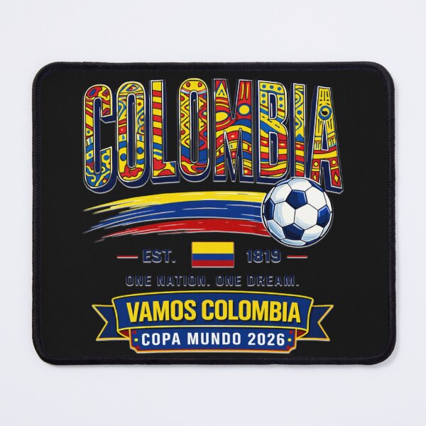 Item preview, Colombia Futbol Supporter Yellow Red Patterns designed and sold by Tsugraf Designs.