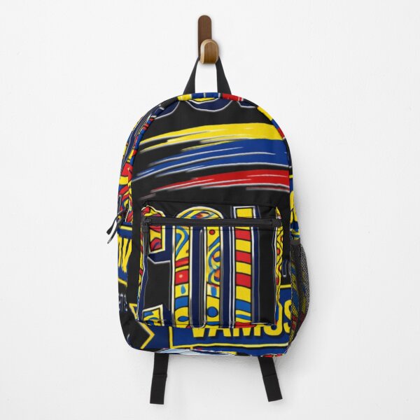 Item preview, Colombia Futbol Supporter Yellow Red Patterns designed and sold by Tsugraf Designs.