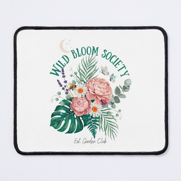 Item preview, Wild Bloom Society Botanical T-Shirt & Sticker – Cottagecore Floral Garden Gift for Plant Lovers, Nature Girls & Spring Aesthetic Fans designed and sold by GemBob Creations.