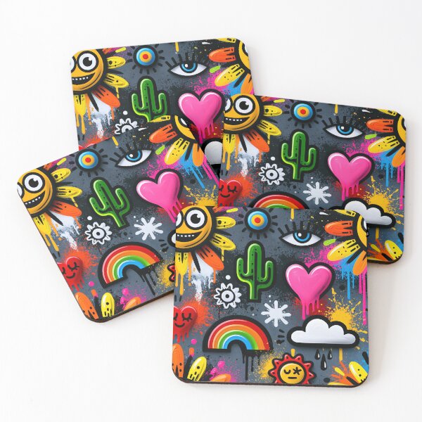 Item preview, Crazy Graffiti Pattern 16 designed and sold by Gypsykiss.