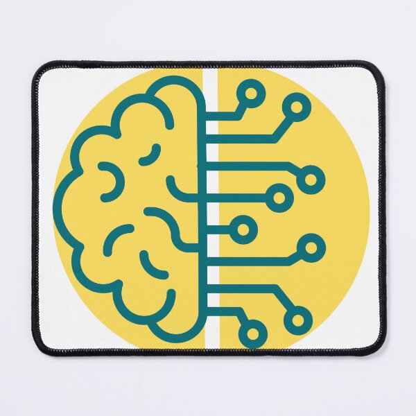 Item preview, AI Artificial Intelligence Human Brain Circuit Vector designed and sold by some peace.