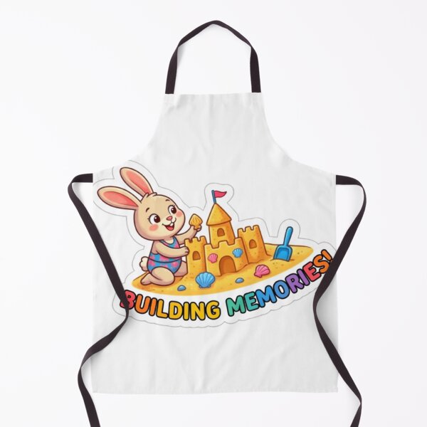 Item preview, Building Memories Cute Beach Bunny Summer Vacation designed and sold by ExploreAura Studio.