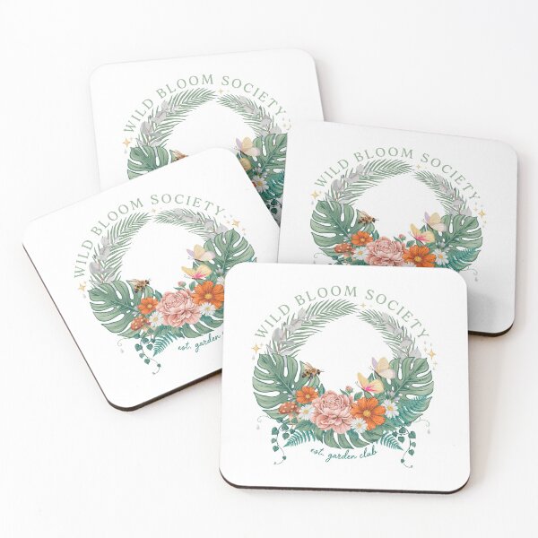 Item preview, Wild Bloom Society Botanical Sticker & Tote Bag – Cottagecore Garden Club Gift for Plant Lovers, Nature Girls & Spring Aesthetic Fans designed and sold by GemBob Creations.