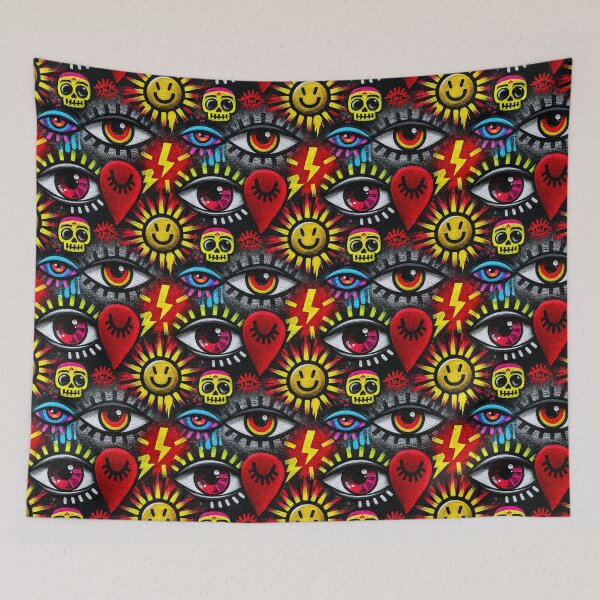 Item preview, Crazy Graffiti Pattern 18 designed and sold by Gypsykiss.