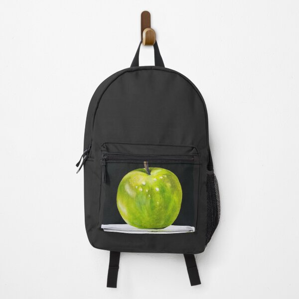 Item preview, GREEN APPLE painting | Pop Art Fruit Design | Kitchen Art | Black and White designed and sold by BlueberrySwan.