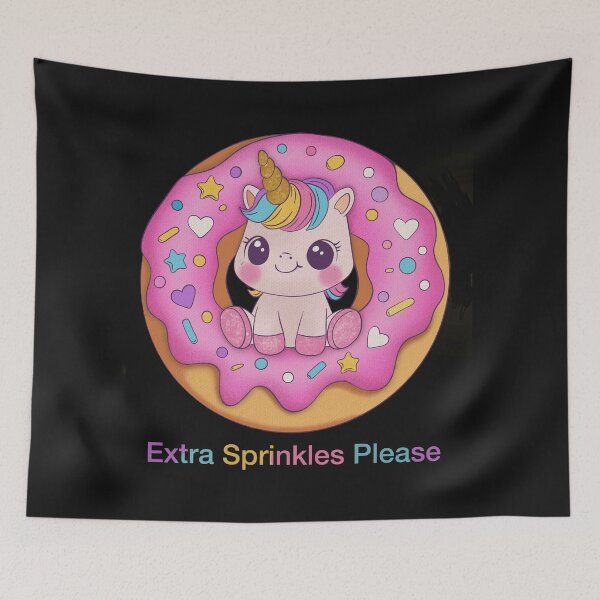 Item preview, Unicorn Doughnut Delight designed and sold by SimoesArtistry.