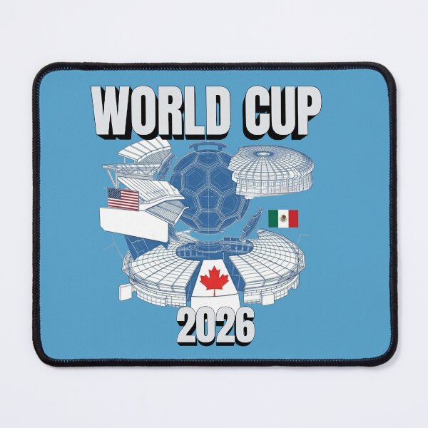 Item preview, World Cup 2026 Stadium Blueprint Graphic Tee – Hosts United Soccer Shirt designed and sold by NinaCreator.