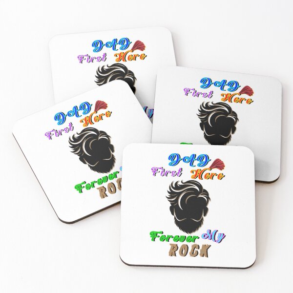 Item preview, Dad First Hero Forever My Rock designed and sold by bitcgiantcrab7.