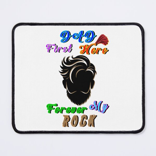 Item preview, Dad First Hero Forever My Rock designed and sold by bitcgiantcrab7.