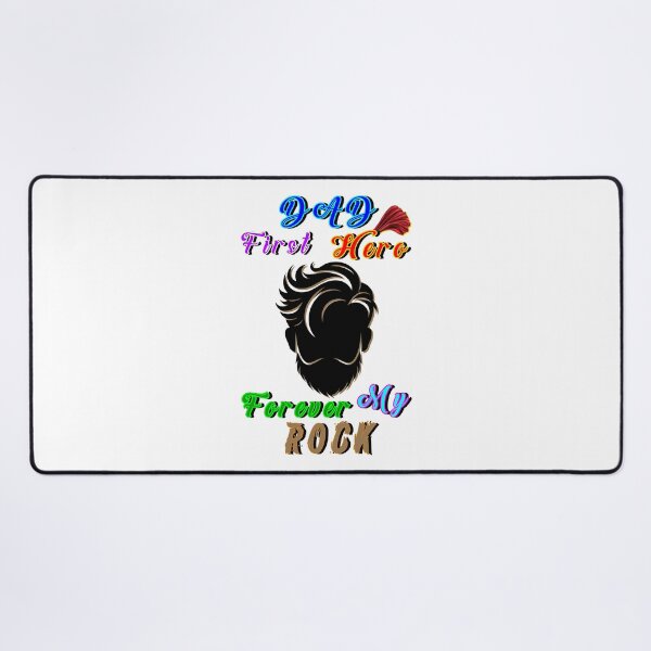 Item preview, Dad First Hero Forever My Rock designed and sold by bitcgiantcrab7.
