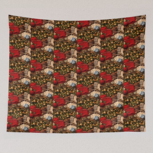 Item preview, ​Cozy Christmas Knitting Corner. designed and sold by JoyNest = "The nest of joy".