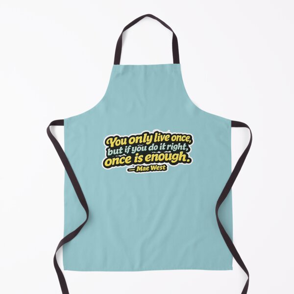 Item preview, You only live once – quote sticker design designed and sold by World-of-Magic.