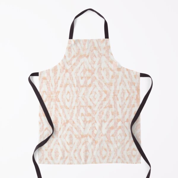 Item preview, Painterly Ikat Turkish Towel - Bleached Out Pink Peach White designed and sold by LoveAlways-AEP.
