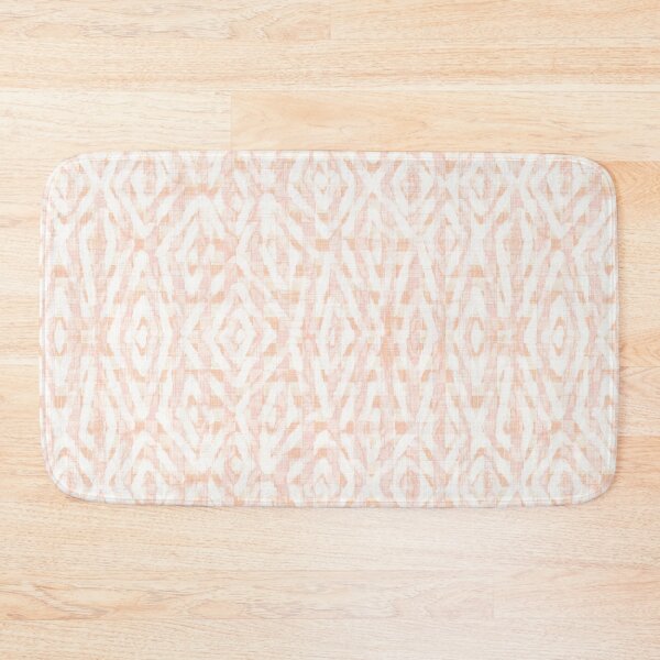Item preview, Painterly Ikat Turkish Towel - Bleached Out Pink Peach White  designed and sold by LoveAlways-AEP.