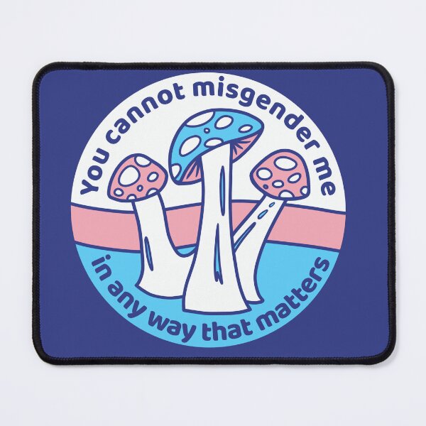 Item preview, Any Pronouns Pride: You Cannot Misgender Me (Transgender) designed and sold by PrideofDragons.
